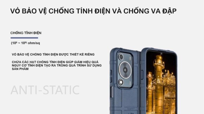 Điện thoại di động chống cháy nổ Exmp1407 chống tĩnh điện và chống va đập
